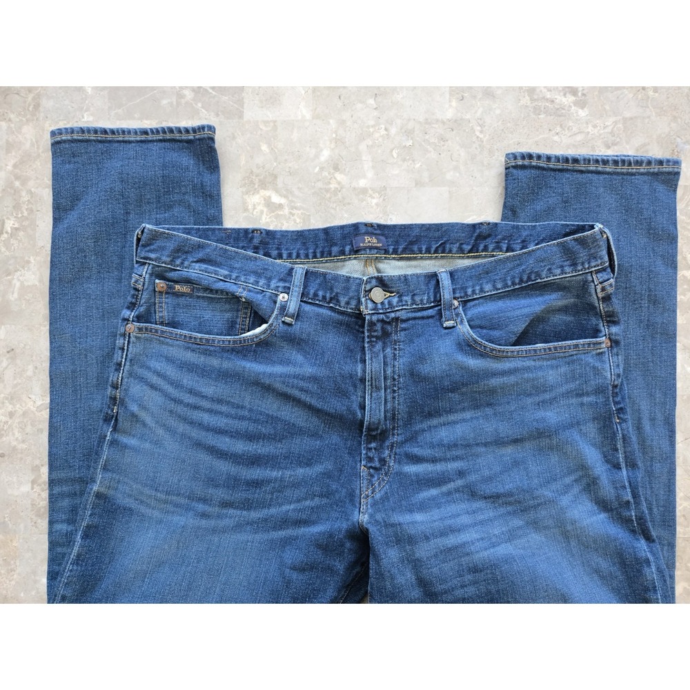Polo Ralph Lauren Sullivan Slim Jeans Medium Wash Denim Mens 40x32